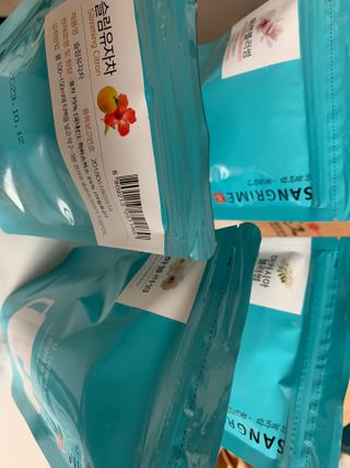 산그리메 아카시아+목련+매화+슬림 유자차 Set — 4.5점을 준 리뷰어가 2021년 10월 올린 사용 사진