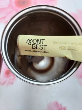 몽베스트 위드더 블랜딩 하우스 _레몬 블랙티 — 5점을 준 리뷰어가 2022년 12월 올린 사용 사진
