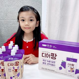[몸엔용] 우리 아이 건강간식, 달콤한 녹용곤약젤리 디어팡 4종 — 4.5점을 준 리뷰어가 2022년 4월 올린 사용 사진
