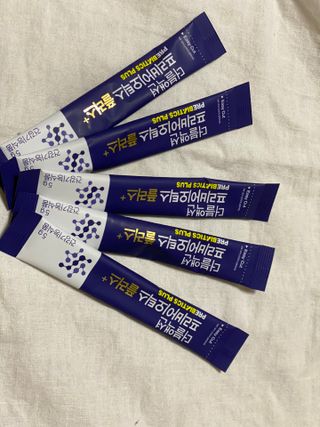 메이준뉴트리 더블액션 프리바이오틱스 플러스+ — 5점을 준 리뷰어가 2021년 3월 올린 사용 사진