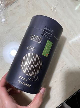 프리마인 자체 기업부설 연구소에서 찾아낸 건강한 수면의 비밀.  슬립토 플러스 30포 — 4.5점을 준 리뷰어가 2022년 6월 올린 사용 사진