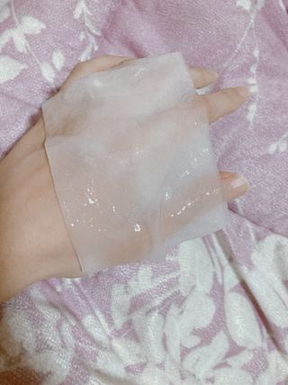 체르엠 그린 케비어 더블워터 마스크팩 5매입  2팩 — 5점을 준 리뷰어가 2021년 11월 올린 사용 사진
