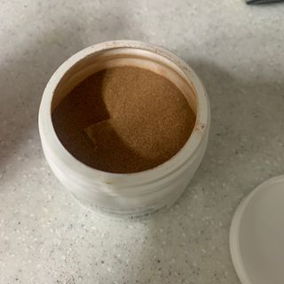 뉴트리션팩토리 하드코어버닝티 오리지널 — 4점을 준 리뷰어가 2021년 8월 올린 사용 사진
