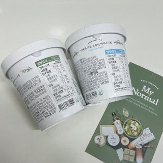 마이노멀 키토스노우 2개 Set  - 바닐라/초코/그린티 3종 중 선택 — 4점을 준 리뷰어가 2021년 5월 올린 사용 사진