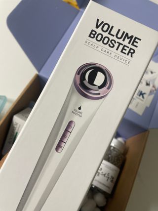 루토닉스 믿쓰박스 볼륨부스터 두피 홈케어 솔루션 — 5점을 준 리뷰어가 2021년 12월 올린 사용 사진