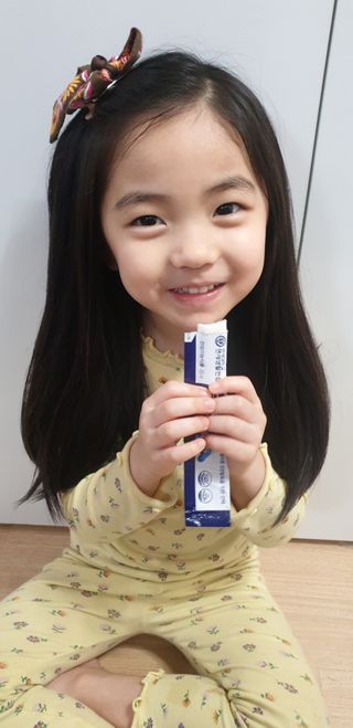 키즈텐플러스 연세 키즈텐 플러스 1개월 — 5점을 준 리뷰어가 2021년 3월 올린 사용 사진