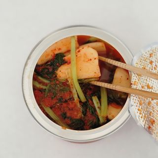 셰프애찬 알타리김치 총각김치 1kg — 5점을 준 리뷰어가 2022년 10월 올린 사용 사진