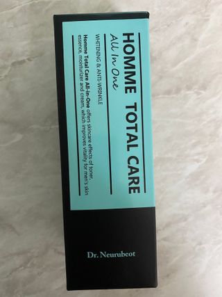 Dr.느루벗 느루벗 옴므 토탈 케어 올인원 118ml 남자 남성 스킨 로션 에센스 크림 화장품 — 5점을 준 리뷰어가 2021년 3월 올린 사용 사진