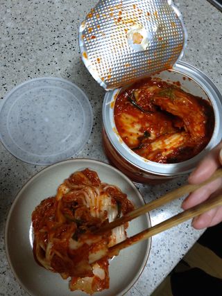 셰프애찬 알배기 겉절이 김치 1kg — 5점을 준 리뷰어가 2022년 11월 올린 사용 사진