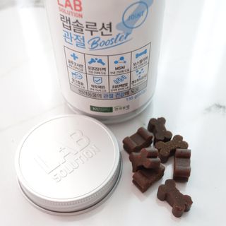 랩솔루션 강아지 영양제 3종 중 택 1 — 5점을 준 리뷰어가 2022년 5월 올린 사용 사진