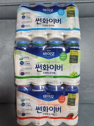 LIVE 매일바이오 썬화이버 드링킹 요거트 — 5점을 준 리뷰어가 2022년 8월 올린 사용 사진