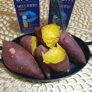 이롬 erom 닥터스 프로틴 골드 — 5점을 준 리뷰어가 2021년 4월 올린 사용 사진