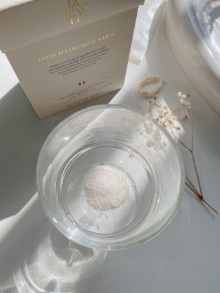 라보르 프렌치 콜라겐 화이트 — 5점을 준 리뷰어가 2022년 10월 올린 사용 사진