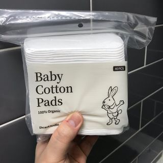 디어엘로디 프리미엄 유기농 베이비 솜티슈 40매 3 + 1 PACK — 5점을 준 리뷰어가 2021년 3월 올린 사용 사진