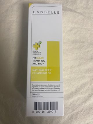 랑벨 내츄럴 딥 클렌징 오일 200ml (저자극 약산성 천연 클렌징) — 4.5점을 준 리뷰어가 2022년 10월 올린 사용 사진