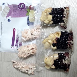 수플먼트 나는 마신닭!! 닭가슴살 주스키트, 먹기 힘들었던 닭가슴살 이제는 마시자 — 5점을 준 리뷰어가 2023년 3월 올린 사용 사진
