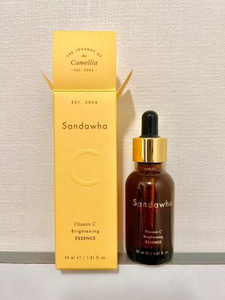 스킨큐어 산다화 비타민c 화이트닝 에센스 30ml — 5점을 준 리뷰어가 2023년 9월 올린 사용 사진