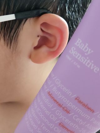 빅그린 베이비라인 3종세트 - 샴푸앤바디워시500ml,올인원로션500ml,바디크림170ml — 5점을 준 리뷰어가 2022년 11월 올린 사용 사진