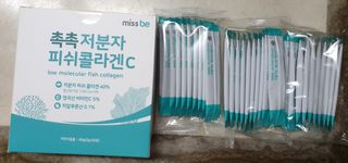 미스비 촉촉 저분자 피쉬콜라겐C — 5점을 준 리뷰어가 2021년 7월 올린 사용 사진
