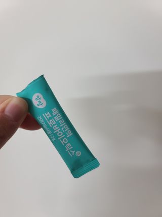 앙팡 패밀리면역 프로바이오틱스 2g x 100포 — 5점을 준 리뷰어가 2022년 10월 올린 사용 사진
