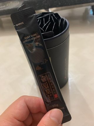 프리마인 자체 기업부설 연구소에서 찾아낸 건강한 수면의 비밀.  슬립토 플러스 30포 — 5점을 준 리뷰어가 2022년 7월 올린 사용 사진