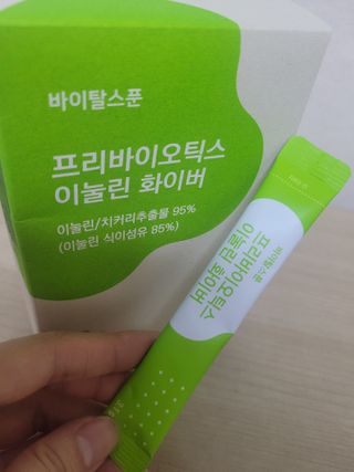 바이탈스푼 프리바이오틱스 이눌린 화이버 — 5점을 준 리뷰어가 2021년 6월 올린 사용 사진
