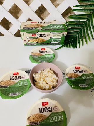 [구매평]양반 동원 양반 100밥 현미밥, 130g, 12개 — 5점을 준 리뷰어가 2025년 4월 올린 사용 사진