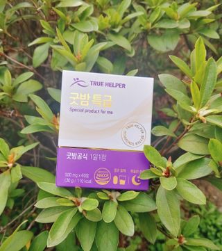 트루헬퍼 굿밤 특급 건강 보조제 수면 1박스 2개월분 — 5점을 준 리뷰어가 2023년 4월 올린 사용 사진