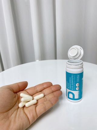 메디타민 인체유래 비피더스 포스트 프로바이오틱스 — 5점을 준 리뷰어가 2021년 3월 올린 사용 사진