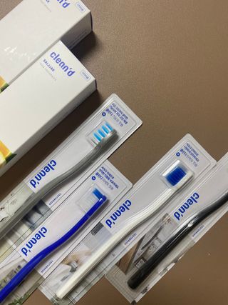 주식회사 클린디 [클린디] 고기능성 칫솔 세트_기능모/탄력모/미세모/초극세모 — 5점을 준 리뷰어가 2022년 3월 올린 사용 사진