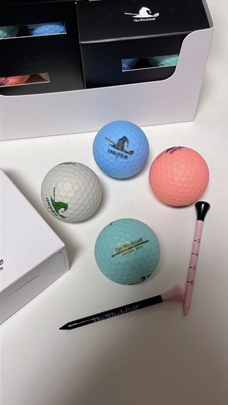 더위치골프(thewitchgolf) 프리미엄 골프 공 더위치골프 매트 펄 컬러의 3피스볼 더위치골프 골프볼 선물세트 — 5점을 준 리뷰어가 2023년 9월 올린 사용 사진