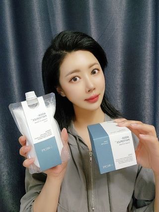 아이레시피 아쿠아 피토플렉스 크림 인 패드+ 크림 인 토너 리필 350ml — 5점을 준 리뷰어가 2023년 5월 올린 사용 사진