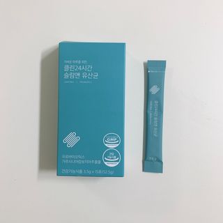 클린24시간 슬림앤유산균 1박스 (3.5g X 15포) — 4점을 준 리뷰어가 2022년 7월 올린 사용 사진