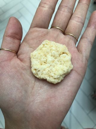 미즈꼬레아 치즈맛 누룽지크리스피 — 4.5점을 준 리뷰어가 2022년 3월 올린 사용 사진