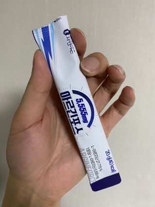 자연에온 아르긴포스 L-아르기닌 5555mg 스틱 15개입 1박스 — 5점을 준 리뷰어가 2021년 4월 올린 사용 사진