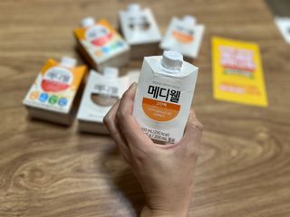 메디웰 살맛나는 캠페인 체험팩 — 5점을 준 리뷰어가 2021년 11월 올린 사용 사진