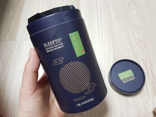 프리마인 자체 기업부설 연구소에서 찾아낸 건강한 수면의 비밀.  슬립토 플러스 30포 — 5점을 준 리뷰어가 2021년 11월 올린 사용 사진