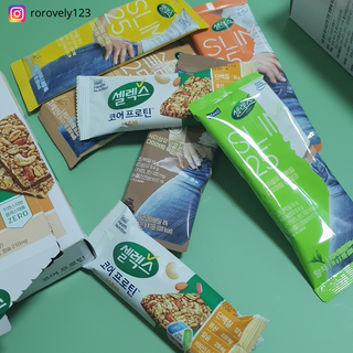 셀렉스스포츠 셀렉스 코어 프로틴 너츠바 50g 6개입 + Slim 25 스타터키트 — 5점을 준 리뷰어가 2021년 5월 올린 사용 사진