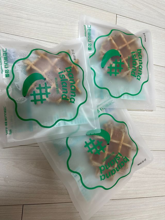 그린바나나 와플 리뷰 사진