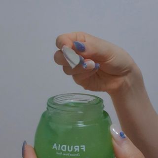 [후르디아] 모공케어 겉보속촉 여름 수분크림 — 5점을 준 리뷰어가 2021년 6월 올린 사용 사진