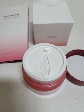 SOONWITH 바이오 수퍼 아쿠아 하이드로 젤 크림 — 5점을 준 리뷰어가 2021년 4월 올린 사용 사진