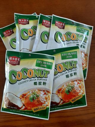 [유픽] 코코넛 커리부터 칵테일까지, 춘광 코코넛 크림 파우더 3입, 2세트, 총 6개 — 5점을 준 리뷰어가 2021년 2월 올린 사용 사진