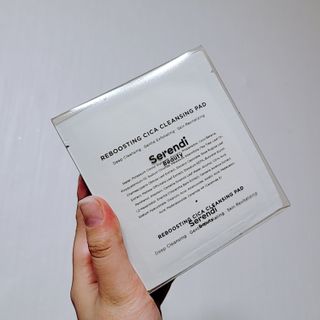 세렌디뷰티 리부스팅 시카 클렌징 패드 — 3.5점을 준 리뷰어가 2021년 7월 올린 사용 사진