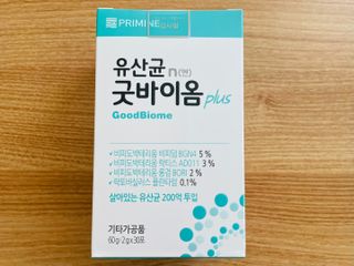 프리마인 유산균 국가지정연구소 선정, 살아있는 생유산균 200억 마리의 힘. 유산균n굿바이옴플러스 — 5점을 준 리뷰어가 2022년 11월 올린 사용 사진