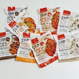 굽네몰 [굽네] 소스가 맛있는 닭가슴살 슬라이스 4종 — 5점을 준 리뷰어가 2021년 11월 올린 사용 사진