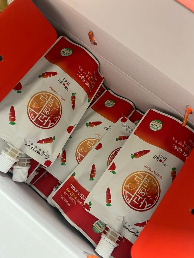 [연두팜] 파인애플주스 100ml 30개입 리뷰 사진