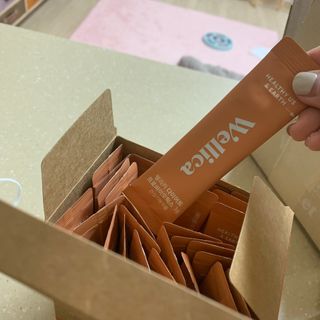 웰리카 다이어트 프로바이오틱스 — 4.5점을 준 리뷰어가 2021년 2월 올린 사용 사진