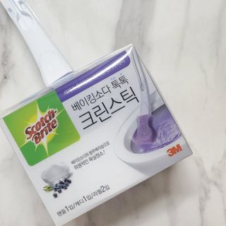 3M 스카치브라이트 크린스틱 베이킹소다 핸들 + 리필 2입 + 캐디 — 5점을 준 리뷰어가 2023년 5월 올린 사용 사진