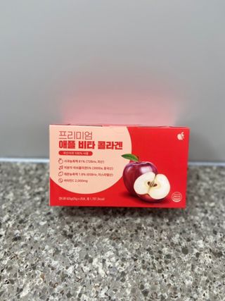 소담스퀘어 상암 [애플트리] 프리미엄 애플 비타 콜라겐 — 5점을 준 리뷰어가 2022년 12월 올린 사용 사진