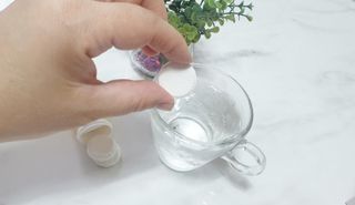 [슬림드랍] 건기식 다이어트 보조제 겸 비타민 — 5점을 준 리뷰어가 2021년 12월 올린 사용 사진